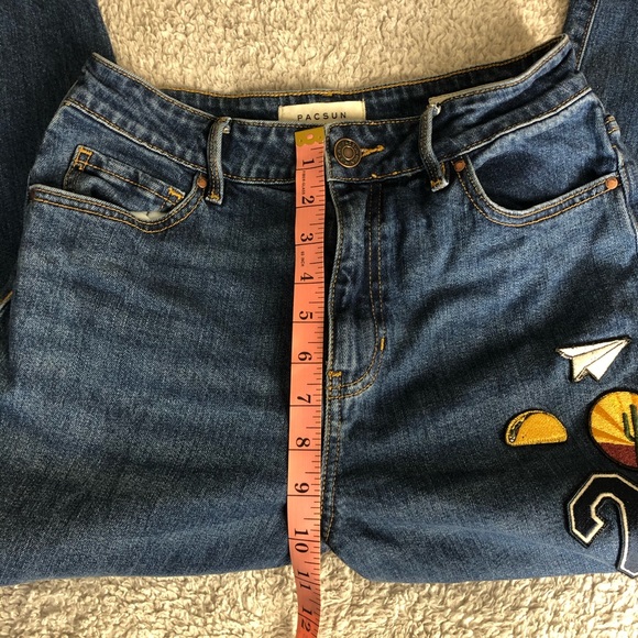 PACSUN RETRO JEANS SIZE 26 - Picture 2 of 6